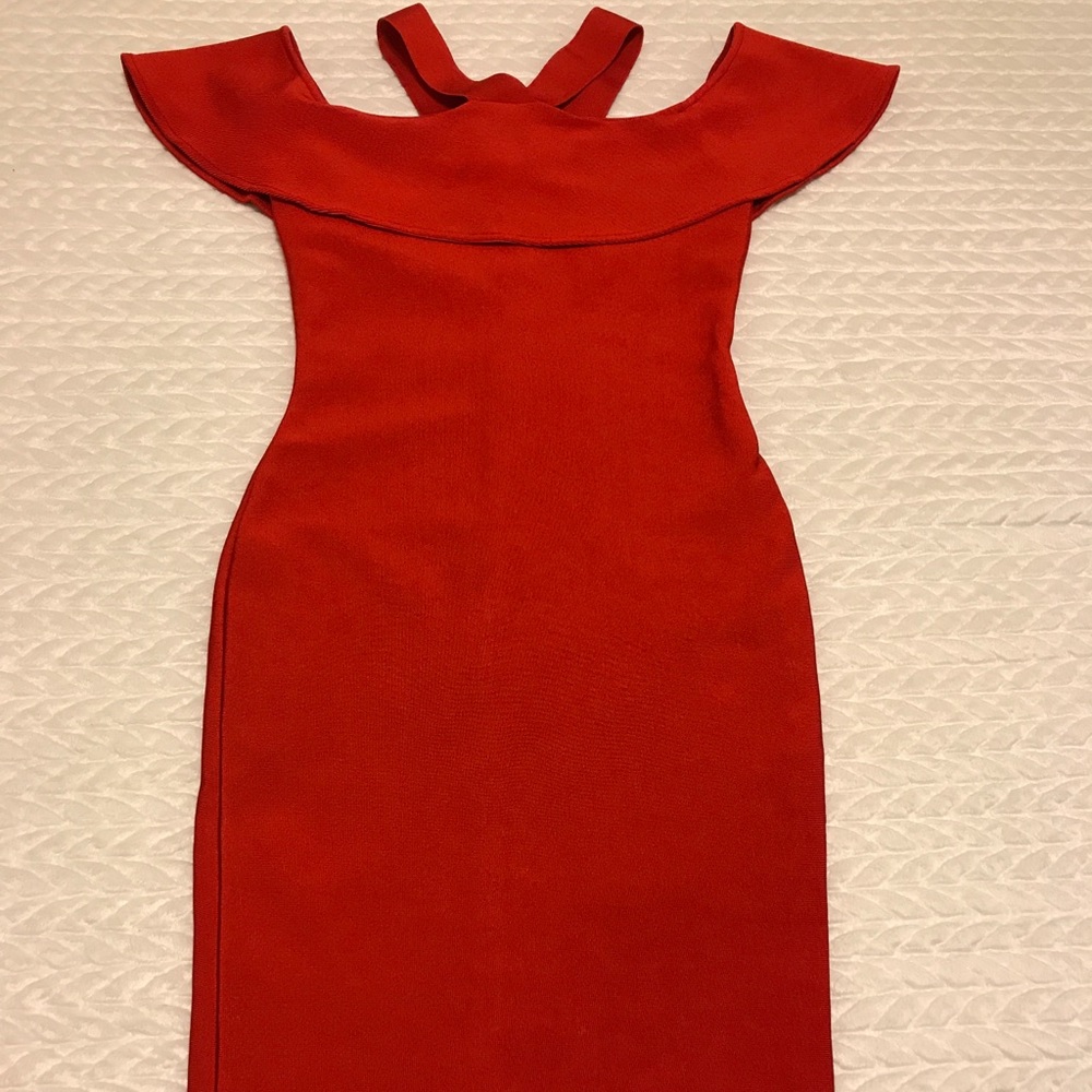 AD.LA Red Bandage Dress 🔥